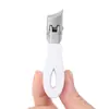 Novo Cortador de Unhas Mini Afiado Anti-Salpico Aço Inoxidável Abertura Grande Cinza Unhas Grossas Duras do Pé Unhas Encravadas