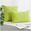 Sitio Independiente Transfronterizo Funda de Almohada de Pana Minimalista Moderna Funda de Cojín de Felpa de Pana de Color Sólido Rayas Rectas Nórdicas