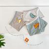 Ropa interior para niños N012, venta al por mayor, solo un bóxer triangular de otoño, algodón, clase A, ropa interior de bebé con dinosaurio, para niños varones
