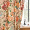 Cortinas Blackout Estilo Francés Vintage Modelo Nuevo 2025 para Dormitorio, Sala de Estar, Balcón, Chenilla de Gama Alta Downton Abbey