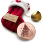 Suministro exclusivo transfronterizo de decoraciones acrílicas para pasteles grabadas con láser con temática navideña, decoraciones de Feliz Navidad