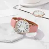 2023 Novo Lançamento de Exportação GenevaWatch Caixa Superfície Pulseira Geneva Relógio Grande Digital Moda Relógio Feminino