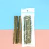 Novo bastão de limpeza de dentes de gato, puro, natural, Polygonum sawings15, suprimentos para mordidas de animais de estimação, atacado
