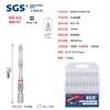 Sgs Pequena Cintura Forte Magnético Broca Cabeça Cruzada Alta Dureza Mão Elétrica Furadeira Chave de Fenda Máquina Bambu Broca Conjunto