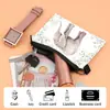 2025 Cartera Pequeña de Elefante Retro Bolsa de Monedas para Niños Ins Coreana Bolsa para Llaves Almacenamiento de Identificación Bolsa Cuadrada