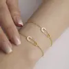Enigma full diamond 5A zircon pin acero inoxidable doble collar pulsera exquisita traje de joyería joyería pequeña al por mayor