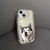 Funda de teléfono con dibujos de Corgi para iPhone 12Pro de silicona transparente para Apple 14 y 13, todo incluido, resistente a caídas.