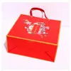 Caja de Regalo de Boda de Mano Caja de Dulces China Empaque de Huevo Feliz Luna Llena Bolsa de Regalo para Mudanza Cumpleaños