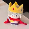 Boneca de Algodão Protetora de 10cm com Roupas Fofas Autodepreciativas, Traje de Rei, Conjunto de Alto Valor com Tema Estrela para Vestir