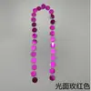 Cortina de Lentejuelas con Hilo de Lentejuelas Pequeño de 2 cm Decoración de Boda Cortina de Lentejuelas Redonda Dorada y Plateada de 2 cm Hilo de Lentejuelas Cortina de Lentejuelas Venta al por Mayor por Lote