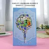 Imanes Metálicos para Refrigerador de Shaoxing Lu Xun Culturales y Creativos Regalos Conmemorativos Baicaoyuan Librería Sanwei Tendencia Nacional Decoraciones Magnéticas para Refrigerador