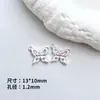 Pendente Borboleta Casual de Liga de Zinco com Pingente de Óleo Gotejante Materiais para Pulseira DIY, Colar, Brincos, Brincos e Outros Acessórios de Joalheria