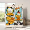 Manta de Anime Garfield Exclusiva de Amazon Transfronteriza Manta de Peluche Linda de Dibujos Animados Manta de Franela Impresa Digitalmente
