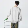 Nova Blusa de Moletom Dopamina com Letras Masculina Outono/Inverno 2026 Tendência Personalidade Top Jaqueta Solta para Adolescentes