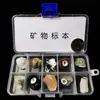 Composición de Rocas, Caja de Muestras Minerales, Rocas, Fragmentos Cerámicos, Cuarzo, etc. Cuarto Grado, Segundo Semestre