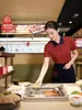 Playeras tipo polo para personal de catering, mismo estilo que los uniformes de Haidilao, ropa de trabajo para restaurante de hot pot, personalización en volumen con impresión de logotipo
