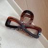 Corbata de Lazo Transfronteriza de Amazon Clip Grande Tipo Tiburón Adorno para la Cabeza Pinza para el Cabello Lazo de Mujer Nuevo Otoño e Invierno Pinza para el Cabello Venta al por Mayor