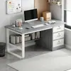 Mesa de Computador Staff Simples Moderna Estação de Trabalho para Funcionário Mesa Combinada Mesa de Escritório Casa Mesa Simples Mesa de Escritório