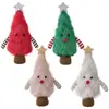 Suministros de decoración navideña, adornos creativos con forma de figura de árbol de Navidad, árbol de Navidad tridimensional para decoración de escritorio y ventana