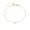 EManco Pulseira DIY de 26 Letras Pulseira Feminina Atacado Personalidade Nicho Aço Inoxidável Pulseira de Letras Venda Direta