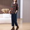 Traje de Moda para Mamá Primavera y Otoño 2024 Nuevo Talla Grande Suelto Estilo Occidental Delgada de Mediana Edad Casual Reductor de Edad Conjunto de Dos Piezas