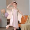 Pijamas de Verano para Niñas Delgados 2025 Nuevo Bebé Algodón Camisola Ropa para Aire Acondicionado Ropa de Casa de Verano para Niños