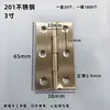 Fabricante de Bisagras Acero Inoxidable 304 Apertura Plana Plegable Pequeña Bisagra Puerta y Ventana Bisagra de Hierro Ferretería Bisagra al por Mayor