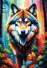 Nuevo Pintura de Diamantes 5D Mundo Animal Colorido DIY Pintura Decorativa de Diamantes Completos Fabricante Mayorista de Suministro Transfronterizo de Amazon