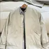 Jaqueta aviador retrô americana para homens, jaqueta baseball solta da moda para primavera e outono, estilo high street, peça de outer wear legal e versátil
