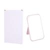 Espejo de maquillaje de escritorio, espejo de tocador, espejo de princesa plegable portátil, espejo rectangular, espejo simple para dormitorio.