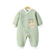 Ropa de Otoño para Bebé Recién Nacido Ropa Enteriza para Bebé Algodón Grueso Ropa para Gatear Ropa Cálida de Otoño a la Moda para Niños de un Año Ropa de Otoño Cálida a la Moda para Niñas de un Año