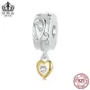 Pulseira Original Série Anjo da Guarda Aifula S925 Prata Esterlina Conjunto com Contas Pingente Contas Soltas Joias Atacado
