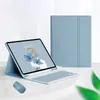 Adequado para iPad 11ª Geração 2025 A16 Teclado Bluetooth Capa Protetora Air11 Capa de Couro Cinza Magnética Destacável com Suporte para Caneta