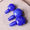 Cabeça de Buda Três Vias Xizang Lápis Lazúli Sintético, Cabeça de Buda Azul Royal, Cabeça de Cabaça Lápis Lazúli Sintético, Acessórios para Joias DIY