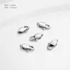 Acero de Titanio Hebilla de Posicionamiento que No se Desvanece Hebilla en Forma de U Hebilla de Langosta Hebilla de Resorte Material para Accesorios DIY de Collar Pulsera Venta al por Mayor