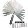 Gabarito de rosca gabarito de rosca gabarito de dente 55 graus Britânico 60 graus métrico métrico-Britânico Americano gabarito integrado
