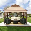 Funda Giratoria para Silla de Exterior Venta Caliente Transfronteriza Impermeable a Prueba de Viento Funda Protectora para Mueble Silla Juego de Dos Piezas