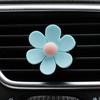 Popular Transfronteiriço Clipe de Aromaterapia para Saída de Ar de Carro Margarida Fresca Clipe Decorativo para Ar Condicionado de Carro Acessórios Femininos para Interior de Carro
