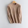 Suministrado directamente de fábrica, al por mayor, suéter base de cachemir para hombre de cuello redondo, engrosado, 68 hilos, 100% cachemir
