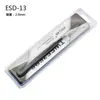 Pinça para Cílios Postiços Manual DIY Clip de Ponta Fina Manual de Manicure para Cílios Pinça para Cílios Postiços Antiestática ESD-15