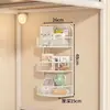 Cesta colgante para dormitorio estudiantil para guardar especias, jengibre y ajo; cesta escurridora de pared; una solución de almacenamiento de cocina imprescindible que no requiere taladrar agujeros
