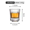 Taça de Vinho de Bar KTV Taça Aço Inoxidável Taça Octogonal Fundo Espessado Copo de Cerveja Copo de Licor Copo de Água Xícara de Chá Taça de Vinho Pequena