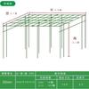 Pátio ao ar livre Jardinagem Rack de uva Escalada Vine Flower Rack Assembly Stand Pepino Luffa Bean Rose Plant Climbing Rack