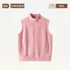 Chaleco de forro polar para mujer 2026 nuevo versátil otoño e invierno engrosado casual sin mangas exterior