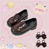 Sapatos Jk de Couro Versáteis Estilo Academia Britânica para Mulheres 2025 Inverno Novo Sapatos Mary Jane de Salto Grosso com Solado Grosso Atacado