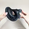 Zapatos de Cuero Suave Genuino Mary Jane Versátiles Estilo Británico Pequeños para Mujer, Nuevos Mocasines sin Cordones, Moda Versión Coreana Jk