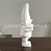 Figura de Gnomo Blanca de Espuma en Blanco Materiales Creativos para Pintar a Mano Muñeco de Gnomo de Jardín Decoración Festiva Figura Blanca en Blanco