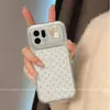 Adecuado para la funda del teléfono Oppo Find X9 Pro y Oppo Find X8, oso de lunares azules nuevo de dibujos animados anti-caídas