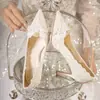 Sapatos Femininos Confortáveis de Alta Qualidade, Novidade Primavera e Verão 2026 Design de Nicho Bico Fino Salto Agulha Boca Rasa Sapatos Femininos