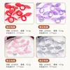 Ligas para el Cabello de Moda Estilo Coreano, Accesorios para el Cabello Lindos de Orejas de Conejo para Niños, Diademas de Tela Floral a Rayas de Lunares Venta al por Mayor